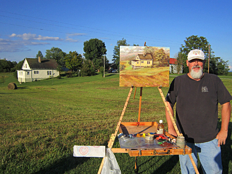 Painting with Bill Guffey